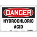 Safety Sign 10 inx14 in Polyethylene