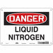Safety Sign 7 in x 10 in Aluminum