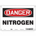 Safety Sign 7 inx10 in Polyethylene