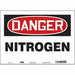 Safety Sign 10 inx14 in Vinyl