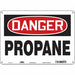 Safety Sign 10 inx14 in Polyethylene