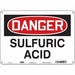 Safety Sign 10 inx14 in Polyethylene