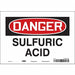 Safety Sign 7 inx10 in Vinyl