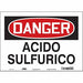 Safety Sign 10 in x 14 in Vinyl
