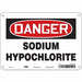 Safety Sign 7 in x 10 in Aluminum
