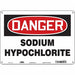 Safety Sign 10 inx14 in Polyethylene