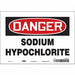 Safety Sign 7 inx10 in Vinyl