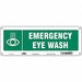 Safety Sign 5 in x 14 in Aluminum