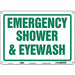 Safety Sign 10 in x 14 in Polyethylene