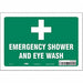 Safety Sign 7 in x 10 in Vinyl