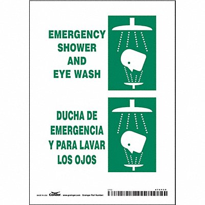 Safety Sign 7 in x 5 in Vinyl