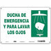 Safety Sign 10 in x 14 in Polyethylene