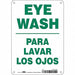 Safety Sign 10 in x 7 in Polyethylene