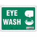 Safety Sign 7 in x 10 in Polyethylene