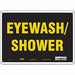 Safety Sign 10 in x 14 in Polyethylene