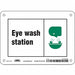 Safety Sign 5 in x 7 in Polyethylene