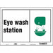 Safety Sign 10 in x 14 in Polyethylene