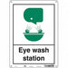 Safety Sign 14 in x 10 in Aluminum