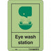 Safety Sign 10 in x 7 in Polyethylene
