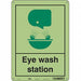 Safety Sign 14 in x 10 in Aluminum