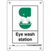 Safety Sign 7 in x 5 in Polyethylene