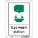 Safety Sign 10 in x 7 in Polyethylene