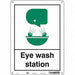 Safety Sign 14 in x 10 in Polyethylene