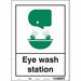 Safety Sign 14 in x 10 in Vinyl