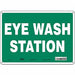 Safety Sign 10 in x 14 in Polyethylene