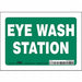 Safety Sign 5 in x 7 in Vinyl