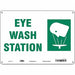 Safety Sign 10 in x 14 in Polyethylene