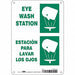 Safety Sign 10 in x 7 in Polyethylene
