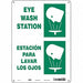 Safety Sign 14 in x 10 in Polyethylene