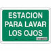 Safety Sign 7 in x 10 in Aluminum
