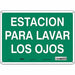 Safety Sign 10 in x 14 in Polyethylene