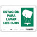 Safety Sign 7 in x 10 in Aluminum