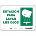 Safety Sign 7 in x 10 in Polyethylene