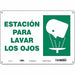 Safety Sign 10 in x 14 in Polyethylene
