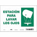Safety Sign 7 in x 10 in Vinyl