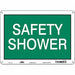 Safety Sign 10 in x 14 in Polyethylene