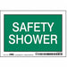 Safety Sign 3 1/2 in x 5 in Vinyl