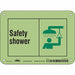 Safety Sign 5 in x 7 in Polyethylene