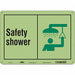 Safety Sign 10 in x 14 in Polyethylene