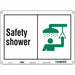 Safety Sign 10 in x 14 in Polyethylene