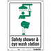 Safety Sign 14 in x 10 in Aluminum