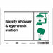 Safety Sign 7 in x 10 in Vinyl