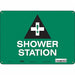 Safety Sign 10 in x 14 in Polyethylene