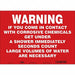 Safety Sign 10 in x 14 in Vinyl