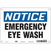Safety Sign 7 in x 10 in Aluminum