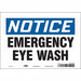 Safety Sign 7 in x 10 in Vinyl
